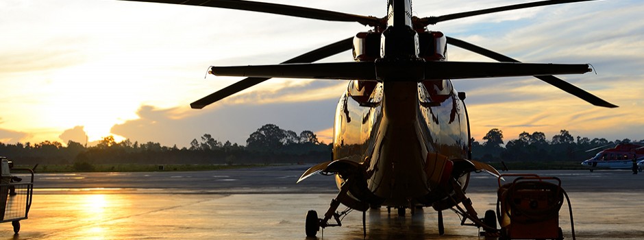 Vazačské práceProvádíme vázání břemen pod vrtulníkem