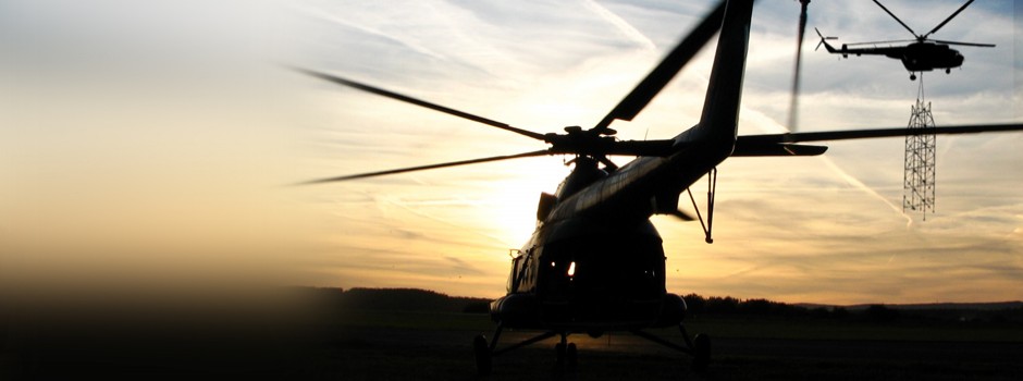 Výškové práceZkušenosti z technického lezení při práci pod vrtulníkem